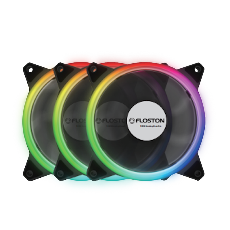 Floston HALO RGB LED3xfan KIT